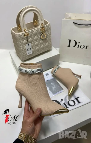 дамски боти christian dior , снимка 2 - Дамски боти - 50746034