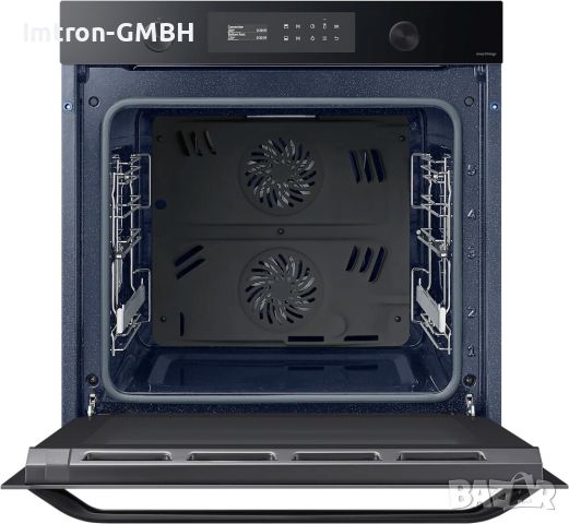 Мултифункционална фурна за вграждане Samsung NV75A6549RK/EO Dual Cook, 75л - черно стъкло, снимка 2 - Печки, фурни - 45507833