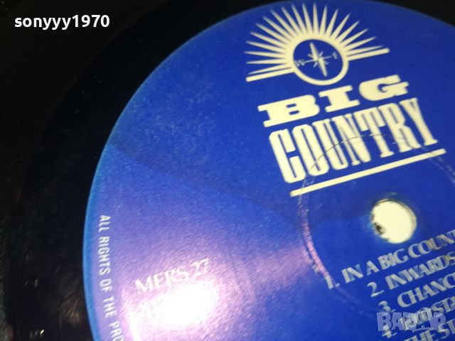 BIG COUNTRY-ВНОС ENGLAND-КАТО НОВА 1507241610, снимка 10 - Грамофонни плочи - 46587940