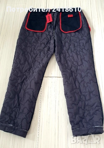 Hugo Boss HUGO Silver 234F1 Regular Fit Winter Fleece Mens Size 36 НОВО! ОРИГИНАЛ! Мъжки зимен Панта, снимка 5 - Панталони - 53578866