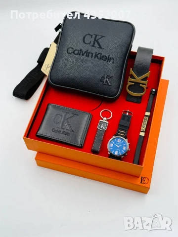 Чантa часовник сет кутия Calvin Klein, снимка 7 - Мъжки - 51170012