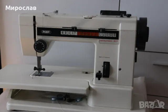 PFAFF HOBBYMATIC 807  УПОТРЕБЯВАНА ШЕВНА МАШИНА , снимка 10 - Шевни машини - 49596704