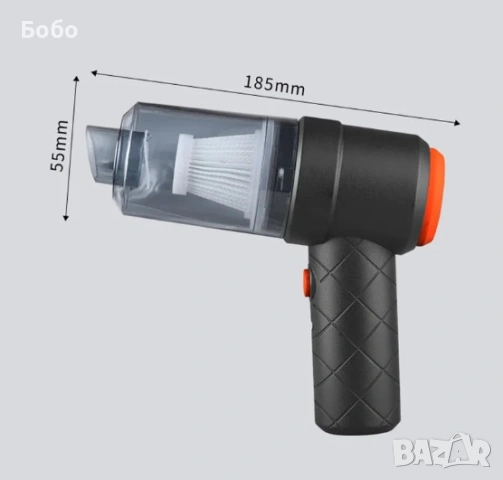 Безжична ръчна прахосмукачка за кола и дом, снимка 9 - Прахосмукачки - 53658473