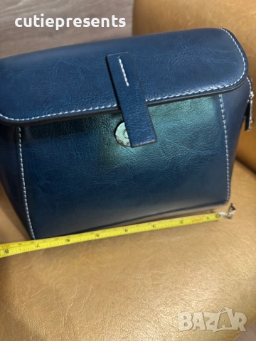 чанта от естествена кожа