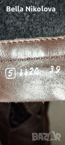 "Немски кожени ботуши Zorndorf №39", снимка 4 - Дамски боти - 53830620