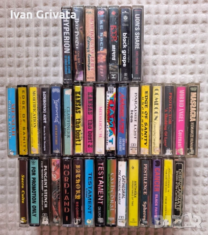 Аудио касети с метъл, снимка 3 - Аудио касети - 53456187