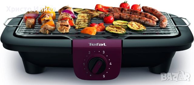 Електрическа Грил скара Тефал Tefal BG90E5 Easy grill 2300 W, снимка 2 - Скари - 45873349