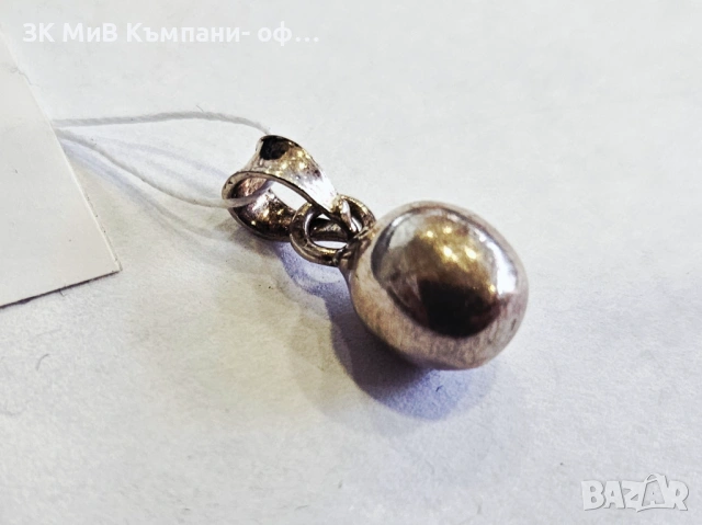 Сребърна Висулка 0.96гр 00324-26/3, снимка 2 - Колиета, медальони, синджири - 53719330