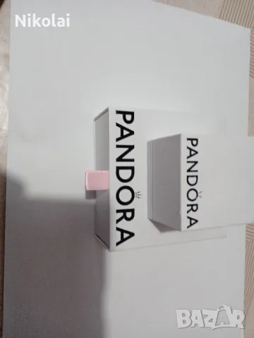 Бижута PANDORA  комплект гривна и пръстен ново, снимка 1 - Пръстени - 48175343