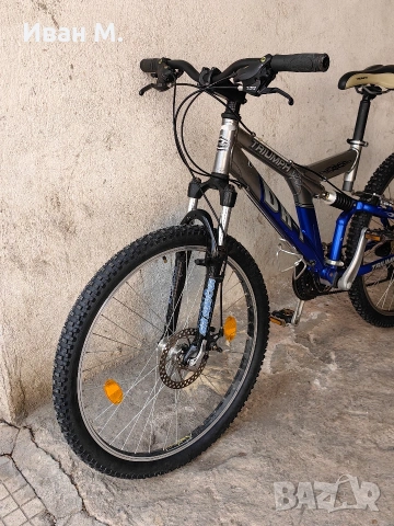 Алуминиев велосипед 26 цола Triumph , снимка 11 - Велосипеди - 53972428