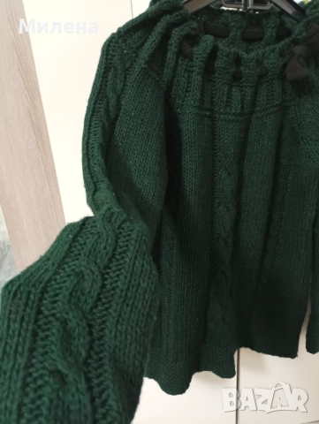 Масленозелен пуловер Paolo Venturi