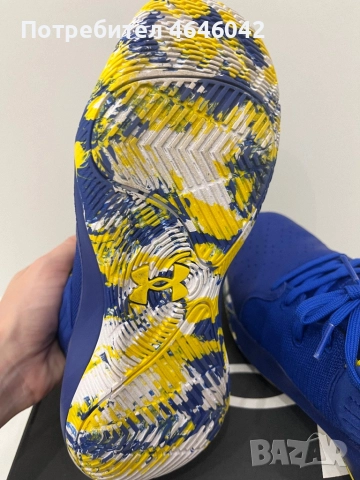 Баскетболни кецове Under Armour 36 номер, снимка 3 - Детски маратонки - 52348850