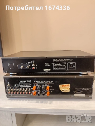Technics, Tuner ST-GT550, Amp SU-A800, снимка 4 - Ресийвъри, усилватели, смесителни пултове - 53295354