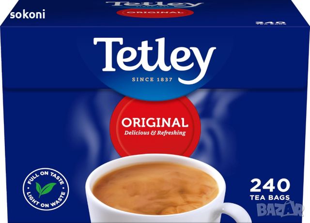 Tetley / Тeтли Черен Чай 240пак, снимка 1 - Други - 44957735