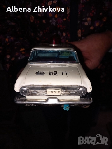 Японска метална играчка от 60те години на м.в, снимка 4 - Колекции - 51932719