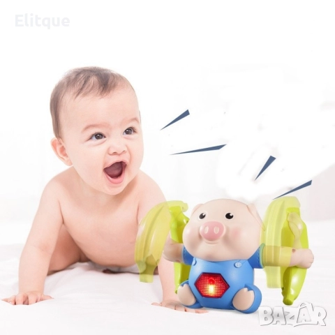 Интерактивна пластмасова играчка Прасенце, снимка 5 - Други - 52865912