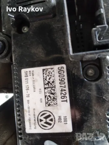 Панел , климатроник за  VW Golf MK7 , 5G0907426T , снимка 3 - Части - 47721536