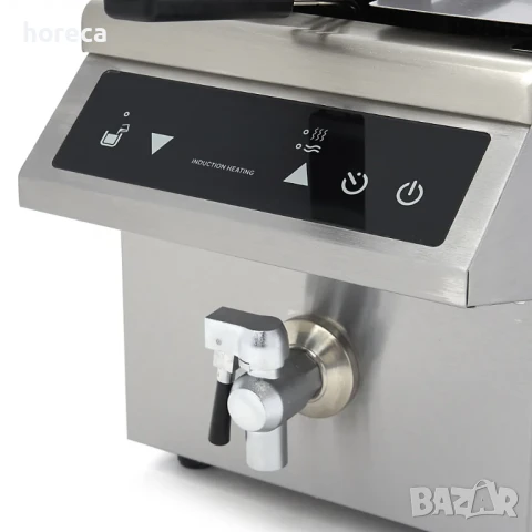 Индукционен фритюрник 8 литра - LED дисплей, студена зона и таймер, снимка 8 - Обзавеждане на кухня - 51296192