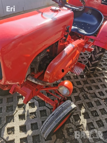 Мини трактор Hako 1963 г. – двигател JLO L252L, работещ, с ремарке и документи, снимка 11 - Селскостопанска техника - 53663810