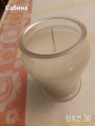 Ароматна, ванилиева свещ в голям стъклен буркан, дълготрайна. Подходяща за двойки, за младоженци., снимка 5 - Декорация за дома - 52938514