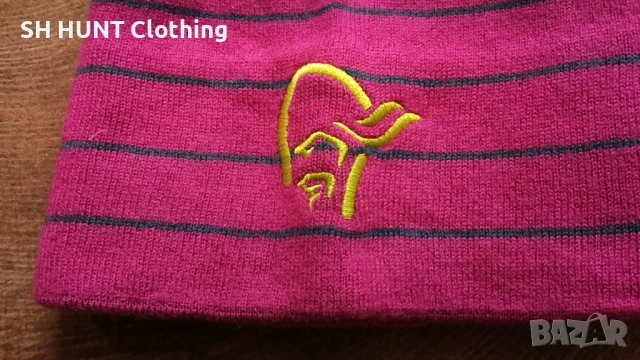 NORRONA 1469-11 THIN STRIPED BEANIE 100% MERINO ULL детска шапка 1-44, снимка 3 - Шапки - 53297526