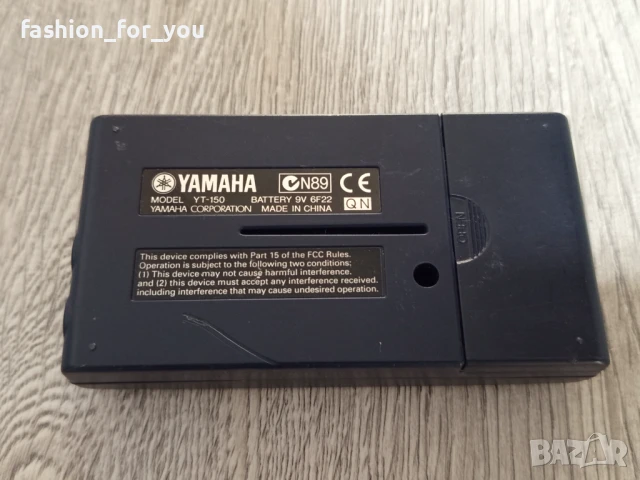 Електронен тунер за бас китара Yamaha YT-150, снимка 3 - Китари - 50618966