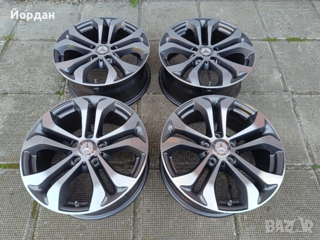 ОРИГИНАЛНИ джанти 17 ' 5x112 МЕРЦЕДЕС / MERCEDES BENZ ET36 7,5J 66,6