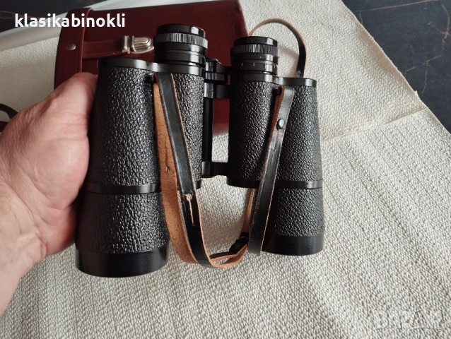 ТОП Бинокъл Carl Zeiss Jena-JENOPTEM-MULTI-COATED -10 х 50W-ГДР--КАТО НОВ, снимка 7 - Екипировка - 53578403