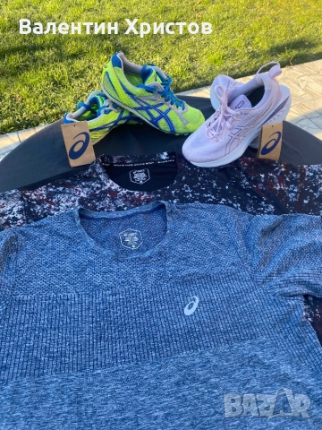 Asics/Асикс маратонки,шпайкове и 2 тениски, снимка 13 - Тениски - 52933601