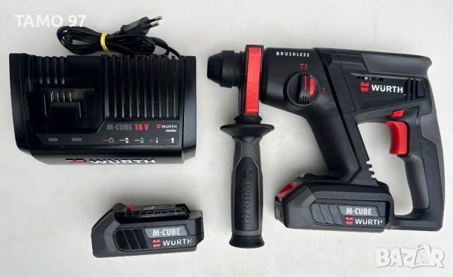 Wurth ABH 18 Basic - Безчетков перфоратор M-Cube 2022г. като нов!, снимка 2 - Перфоратори - 52878992