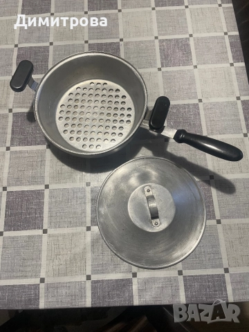 Алуминиев тиган с капак /тигани/, снимка 4 - Прибори за хранене, готвене и сервиране - 52535470