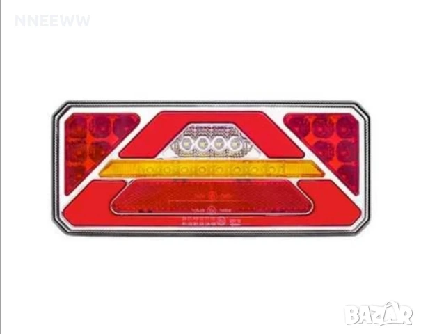 Стоп Диоден Лед неонова светлина с динамичен мигач 5 светлини 12-24V, снимка 2 - Аксесоари и консумативи - 50762882