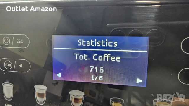 Кафеавтомат De'Longhi Eletta Cappuccino Evo ECAM46.860.B, снимка 6 - Кафемашини - 51364584