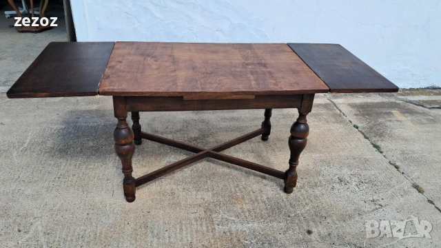 Маса трапезна разтегателна №94, снимка 2 - Маси - 53702474