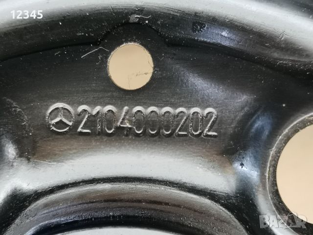 15’’ 5x112 originalna za mercedes 15” 5х112 оригинална за мерцедес -№537, снимка 5 - Гуми и джанти - 44364396