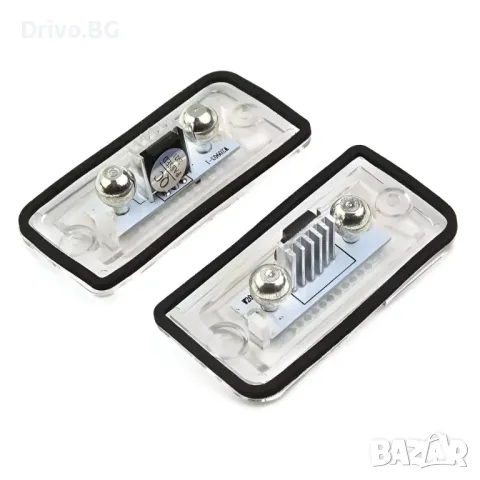 Гаранция!LED Плафони за Номер на Mercedes W203, W209 с Директен Монтаж, снимка 2 - Части - 50440399