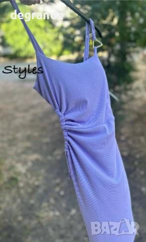 Къси ежедневни роклички със изрязан ефект