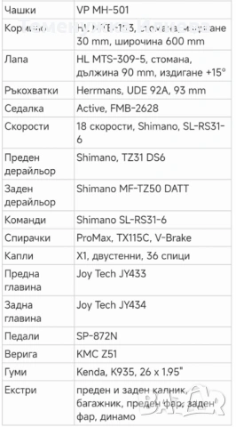 Градски велосипед 26" Laguna Cross, снимка 10 - Велосипеди - 54215147