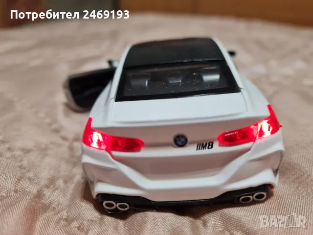 Метална количка BMW , снимка 9 - Коли, камиони, мотори, писти - 48087338