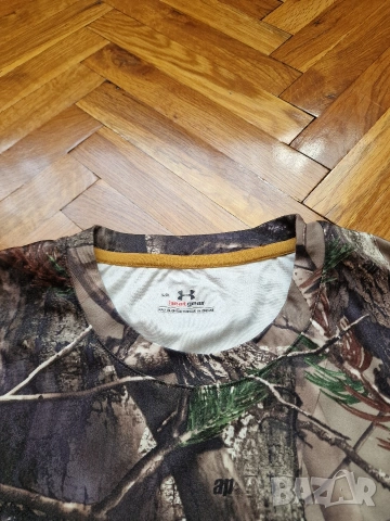 Страхотна мъжка камуфлажна тениска UNDER ARMOUR размер L, снимка 5 - Тениски - 54102003