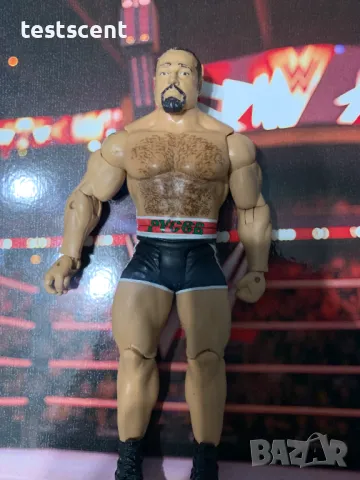 Екшън фигура WWE Rusev Miro Русев Миро red Мачка Mattel figure играчка, снимка 2 - Фигурки - 48450708