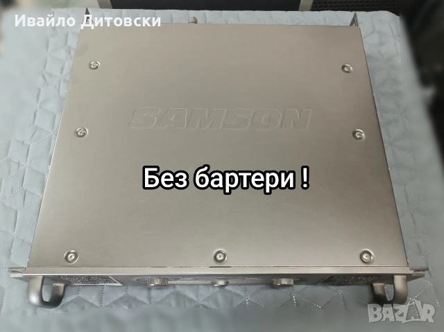 Стъпало Усилвател "SAMSON", снимка 4 - Аудиосистеми - 54011403