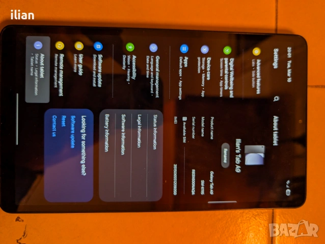 Продавам таблет Samsung Galaxy Tab A9, снимка 2 - Таблети - 53792154