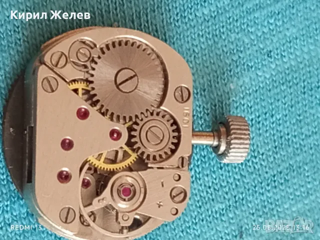 Стар механичен часовник дамски СЛАВА СССР 17 камъка за ремонт части КОЛЕКЦИЯ 43889, снимка 8 - Антикварни и старинни предмети - 50419582