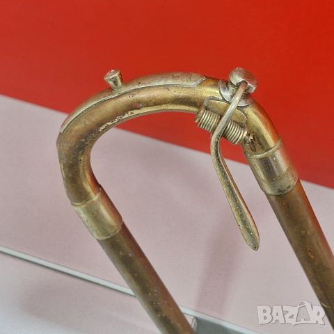 Тромбон B&S MARKNEUKIRCHEN, Made in Germany, снимка 10 - Антикварни и старинни предмети - 45630842
