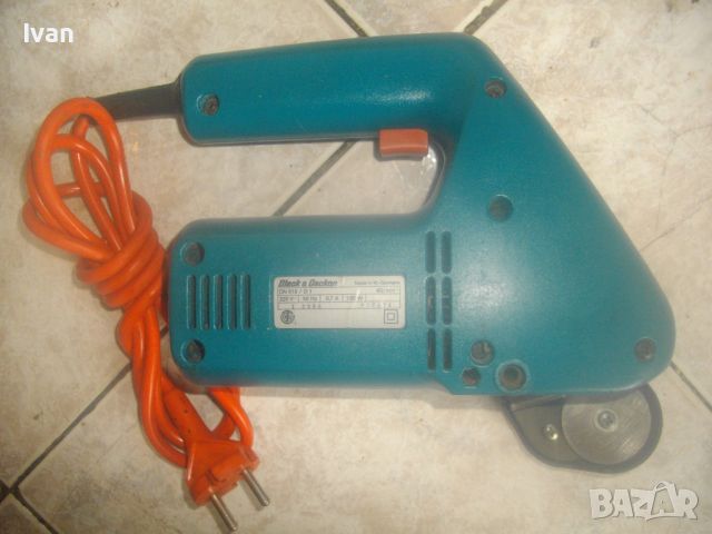 Ел.Ножица BLACK DECKER DN515-W.GERMANY-150W-За Ел.Рязане Плат/Табак/Картон/Ламарина-ОТЛИЧНА-КатоНова, снимка 3 - Други инструменти - 45602371