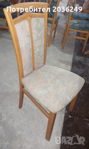 Комплект масивна разтегателна маса с 4 стола, снимка 4 - Маси - 53934712