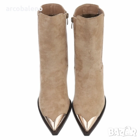 Дамски уестърн и байкърски боти, 2цвята , снимка 12 - Дамски боти - 52395584