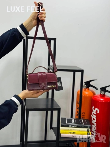 Jacquemus 💎Дамски Чанти , снимка 3 - Чанти - 53359980