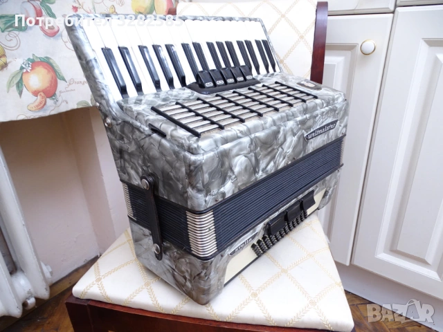 Акордеон Велтмайстер Стела 60 баса, снимка 4 - Акордеони - 53005425